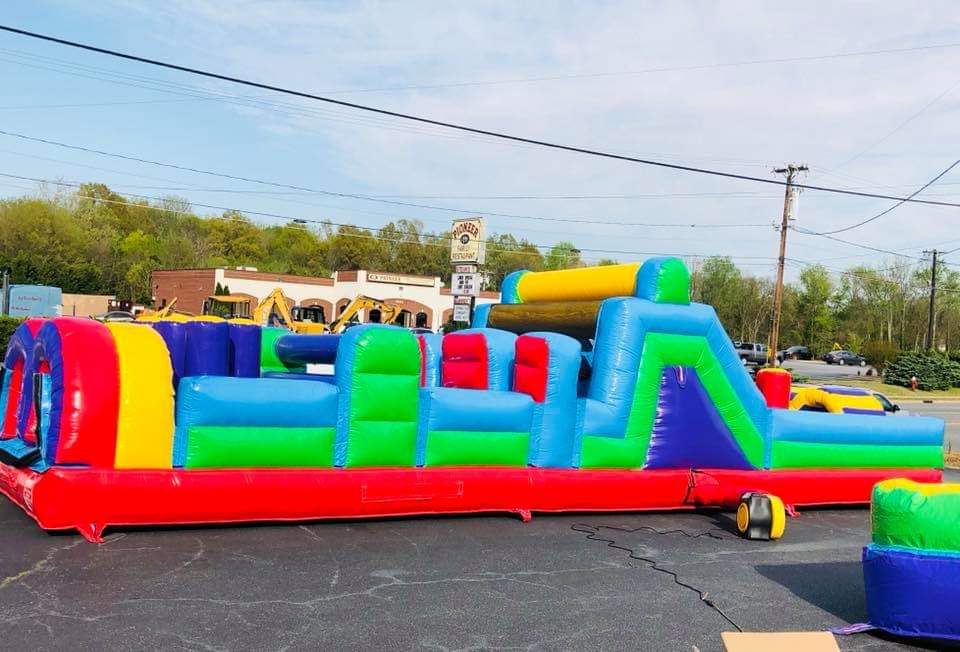 Rainbow Obstacle Course - 40ft Rainbow Obstacle Course - 40ft